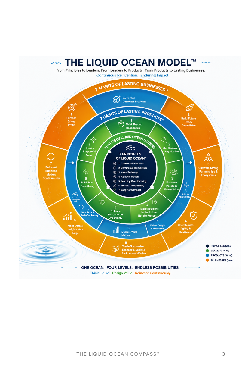 The Liquid Ocean Compass — the Liquid Ocean Model